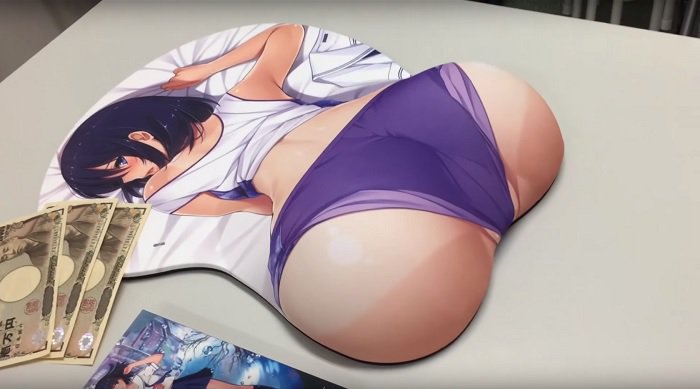 silicon ass mouse pads